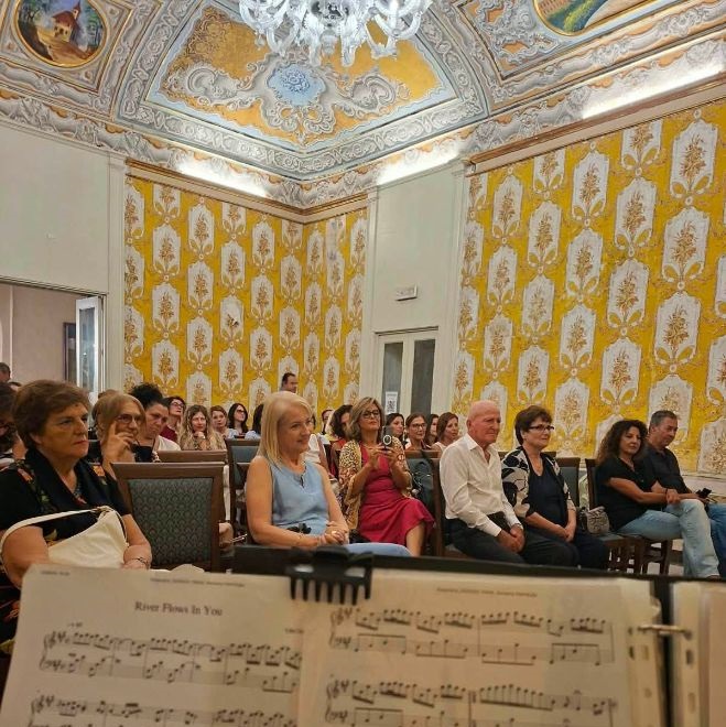 e MILAZZO, LA PRESENTAZIONE DEL LIBRO DI GIUSY ANDALORO A PALAZZO D'AMICO
