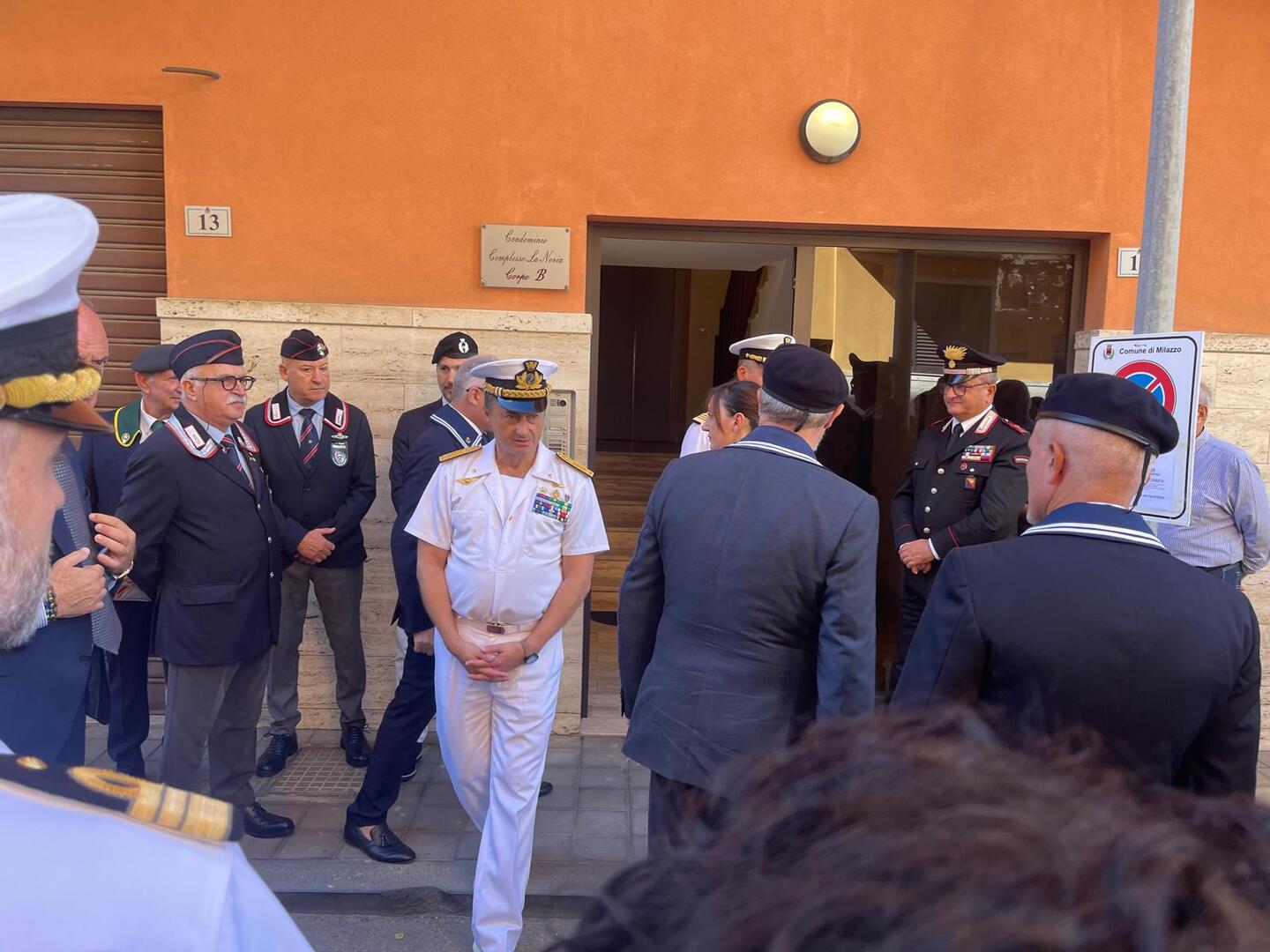 ARRIVO-AMMIRAGLIO MILAZZO, INAUGURATA LA NUOVA SEDE DEI MARINAI D'ITALIA INTITOLATA AL TEN. VASC. NINO LA ROSA