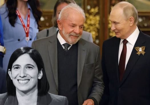 LULA-E-PUTIN IN BRASILE HA VINTO LULA, MA E' ANTISIONISTA, PUTINIANO E CON LA RUSSIA. ED IL PD ESULTA?