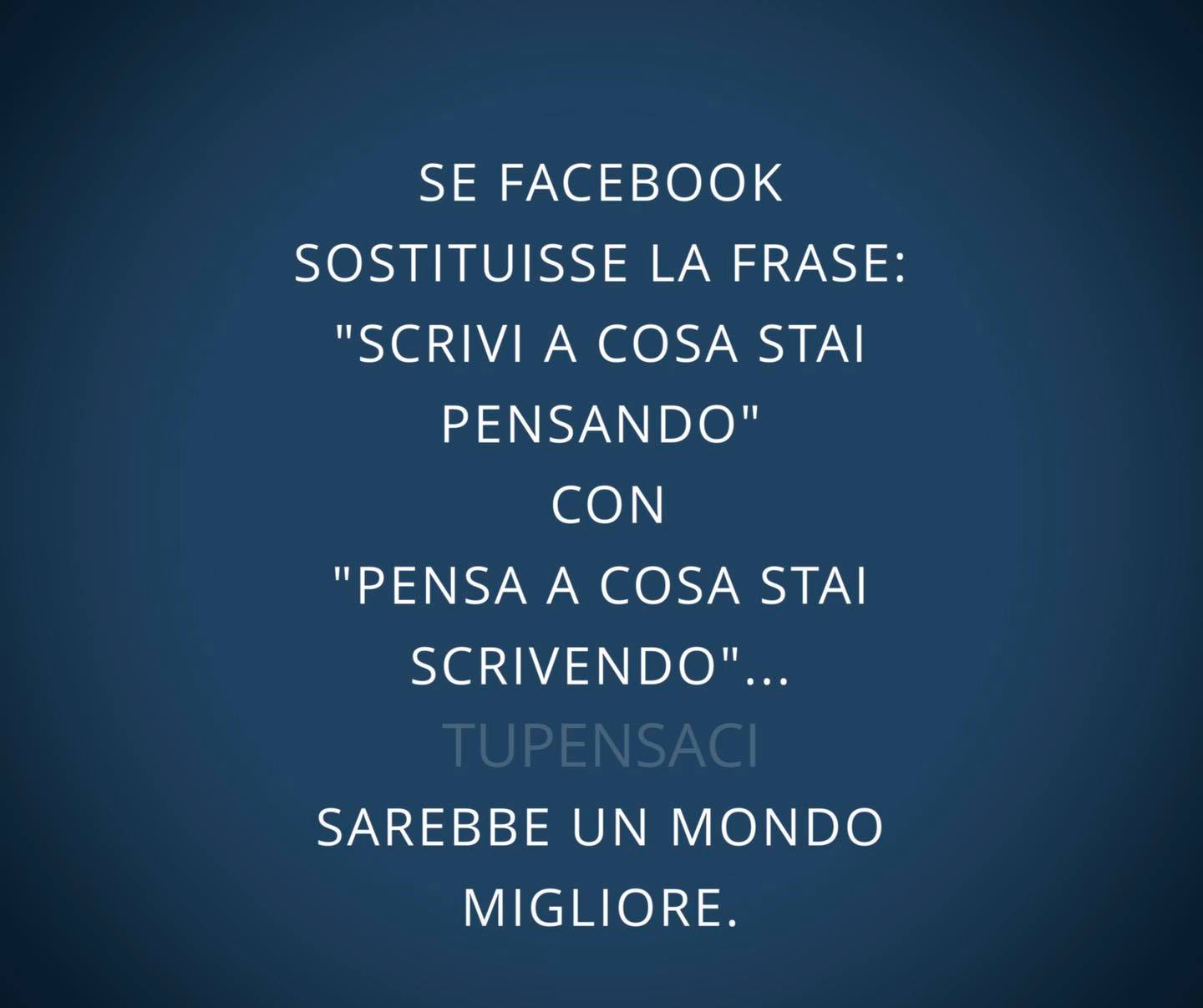 tupensaci I SOCIAL. UNA VETRINA PER METTERE IN MOSTRA SE STESSI